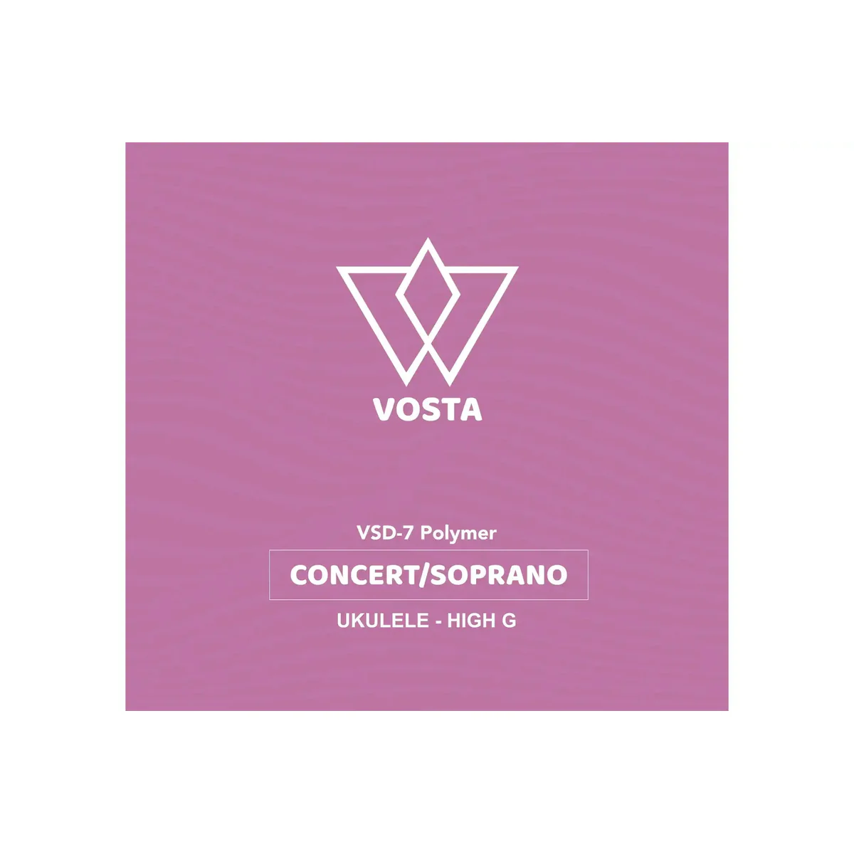 Vosta VSD Polymer Soprano/Concert Ukulele Strings - High G