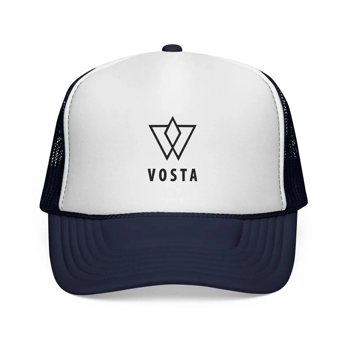 Vosta Trucker Cap — Black Logo - Image 6