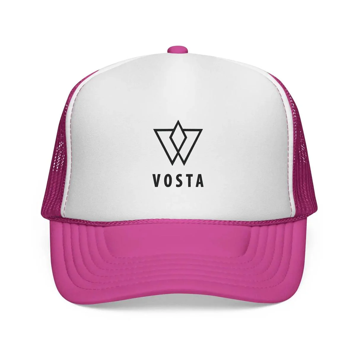 Vosta Trucker Cap — Black Logo - Image 7