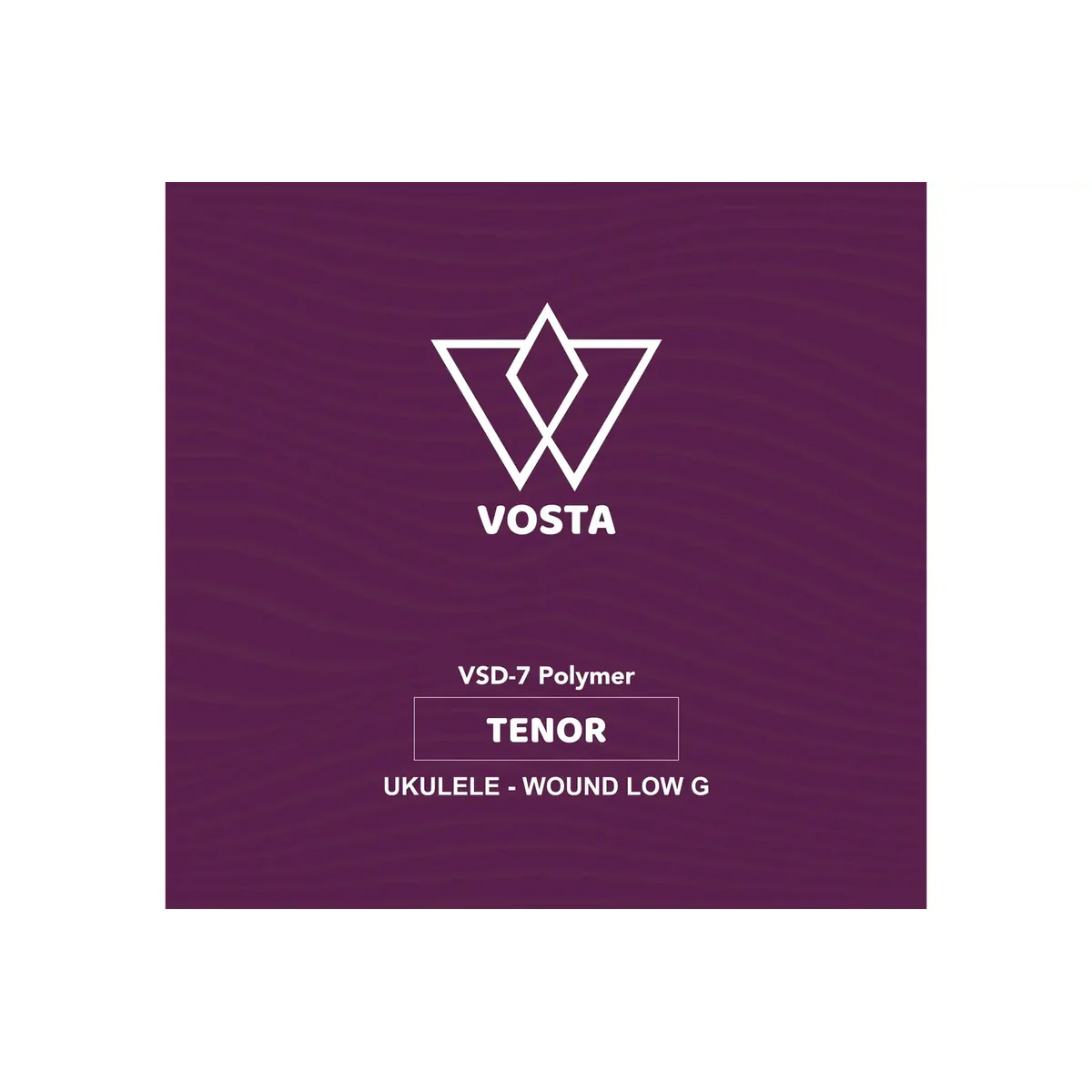 Vosta VSD Polymer Tenor Ukulele Strings (G-C-E-A Tuning) - WOUND LOW G
