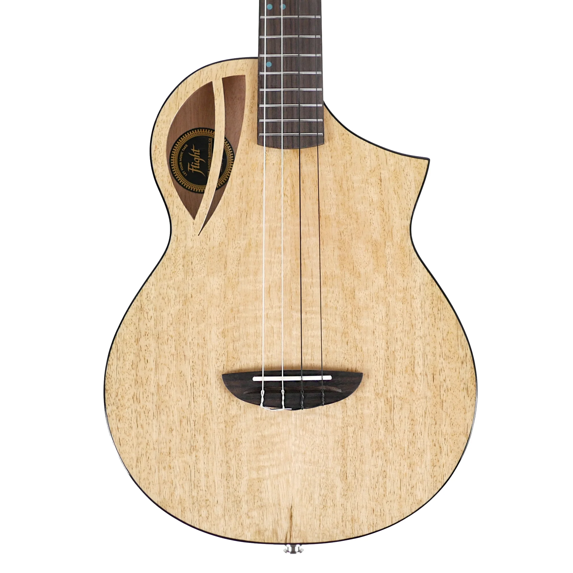 Flight AVIATOR-CE Solid Mango Top Baritone Ukulele w/ Pickup