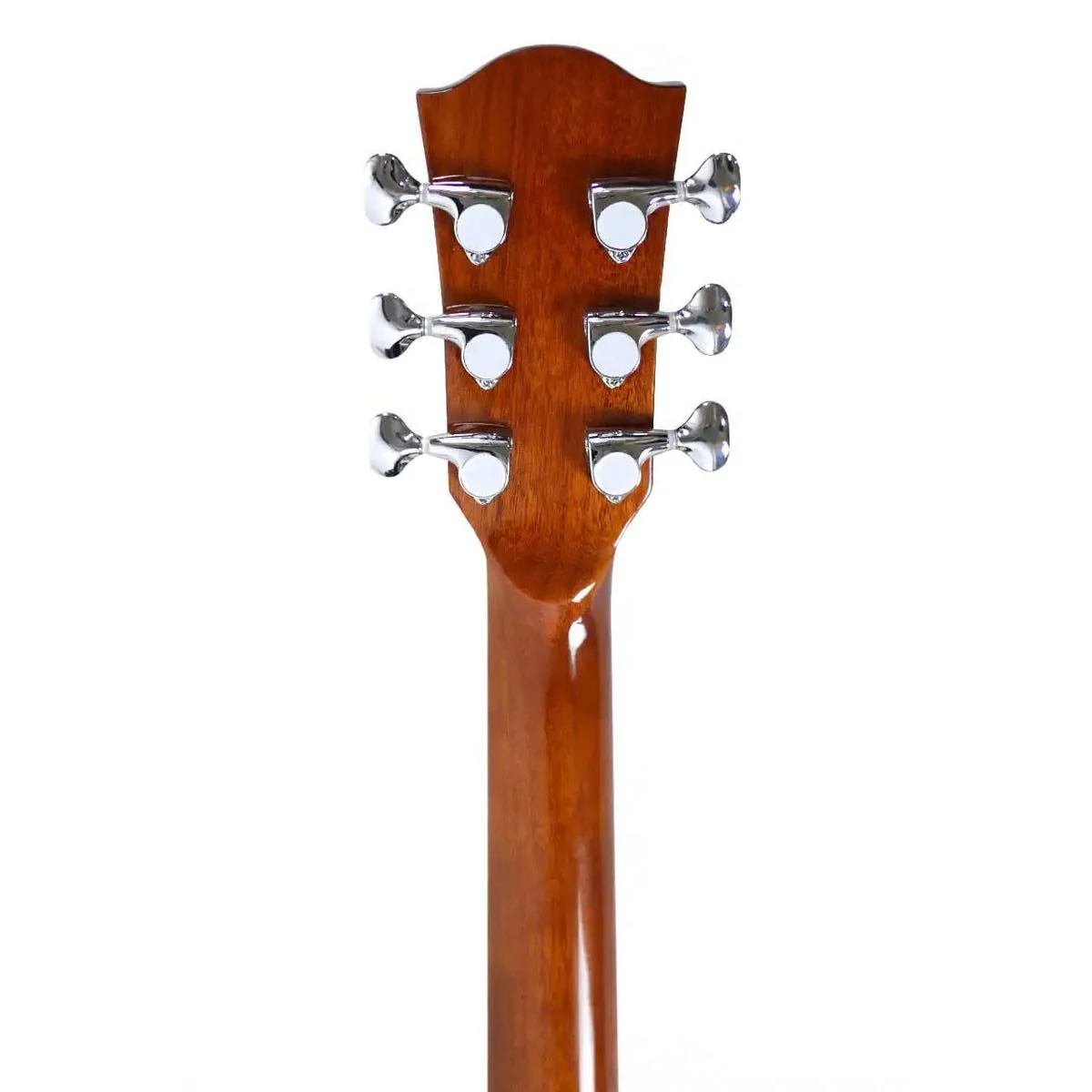 Willow Creek FX-PG73 Ebony Deluxe Acoustic Grand Auditorium Guitar w/ Effects - Image 7