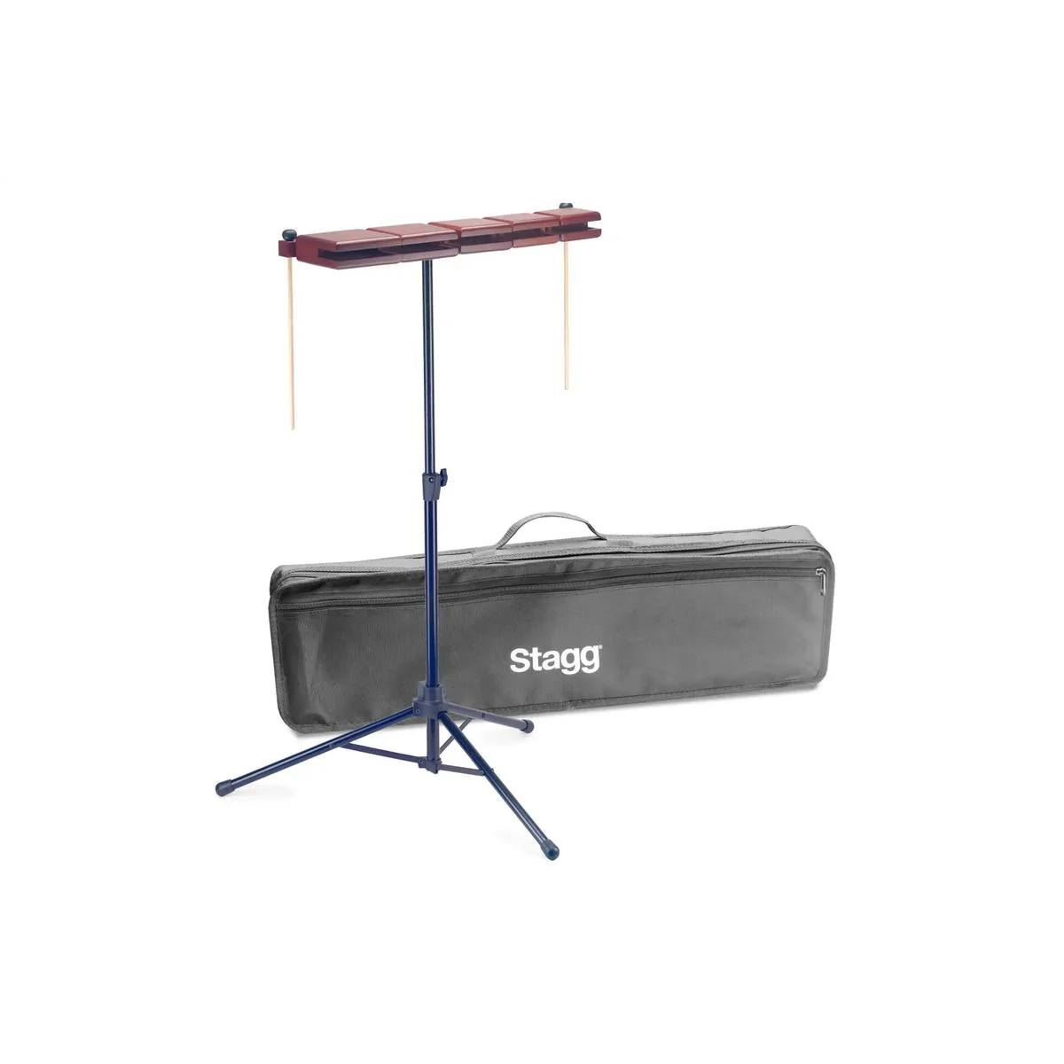 Stagg WB-SET 5B Wooden Temple Block Set - 5 Pieces